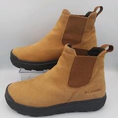 冬になる前に購入をオススメします。すぐに売り切れます。【美品】コロンビア　Columbia　サイドゴア　レザー　ビブラム　滑らない　靴の画像