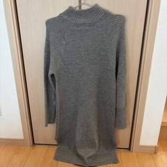 セーターワンピースの画像