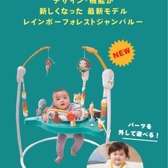 ほぼ未使用 フィッシャープライス　fisher price ゆかいなレインボーフォレストジャンパルーの画像