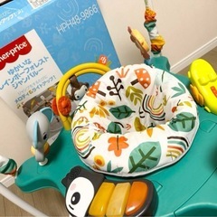 ほぼ未使用 フィッシャープライス　fisher price ゆかいなレインボーフォレストジャンパルーの画像