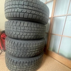 DUNLOP タイヤアルミ付き195/65R15  910の画像