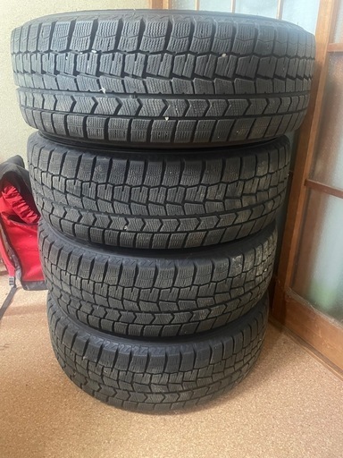 DUNLOP タイヤアルミ付き195/65R15  910