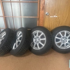 DUNLOP タイヤアルミ付き195/65R15  910の画像