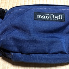 mont-bellモンベル　ウエストポーチの画像