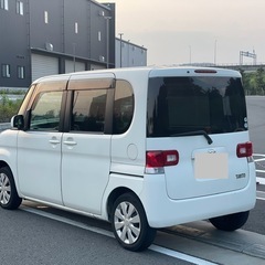車検9年9月迄ダイハツタント禁煙車bluetoothナビETC修復無しの画像