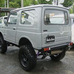 希少 美車 61年 ジムニー SJ30V改 LJ50 2サイクル 4速 4WD リフトアップ公認 ペイント済みの画像