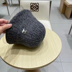 シャネル レトロ 単色 バケットハットの画像