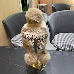 GUCCIニットニット帽の画像