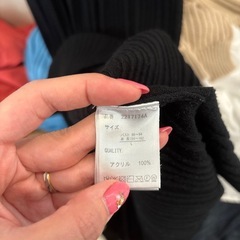 ニットワンピースの画像