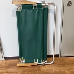 アルミ背付きベンチ【町田市再生家具】251628の画像