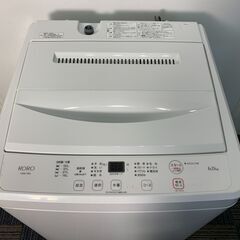 (250904)　ヤマダ電機　全自動電気洗濯機　6.0kg　YWM-T60L　2023年製の画像