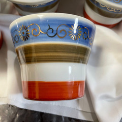 蓋付き食器　茶碗蒸し　５個セット　中古美品の画像