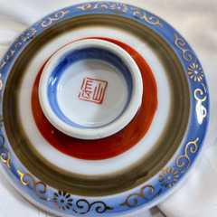 蓋付き食器　茶碗蒸し　５個セット　中古美品の画像
