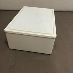 JM20235K) 収納ケース＜幅：約43cm 高さ：約22cm 奥行：約63cm＞中古品【取りに来られる方限定】　の画像