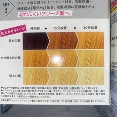 ヘアカラー 3点セットの画像