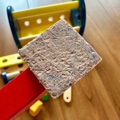 木のおもちゃ　カーペンターセット　大工のおもちゃの画像