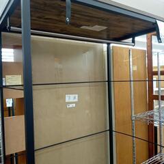 【リユースのサカイ八街店】★ジモティ割あり★ ハンガーラック　ブラウン　クリーニング済　YJ7690の画像
