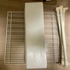 シンク下 台所 収納 ラックの画像