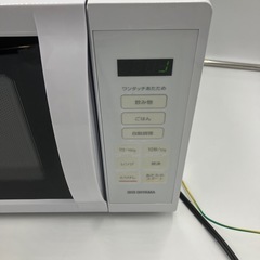 超美品　アイリスオーヤマ　2024年製　電子レンジ　IMB-T178-Wの画像