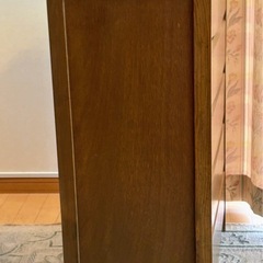 レトロでカラフル♪5段ベビータンスの画像
