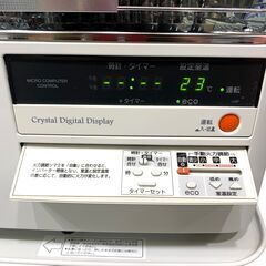 25C405_ジB CORONA コロナ 煙突タイプ 半密閉式石油ストーブ SVD-70BSL 2021年製 暖房機器 ポット式 ストーブ 現状品 中古の画像