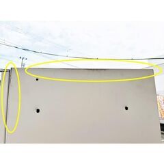 両開き書庫６段　鍵付き　ホワイト　高さ2135mm　キャビネット　F-HB-552-0829Aの画像