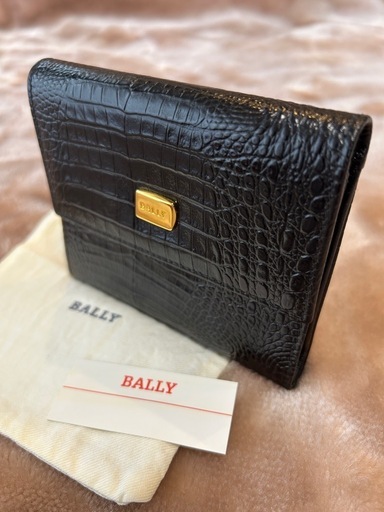 BALLYバリー三つ折り財布コンパクトウォレットサイフ小銭入れ付メンズ