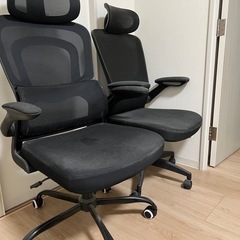 パソコンチェア2点の画像