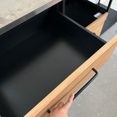 キッチンカウンター収納の画像