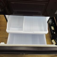 【中古】 350L 3ドア冷蔵庫 シャープ SJ-GW35G 2021年製 どっちもドア 両開き グラデーションレッド エキスパート藤沢辻堂店の画像