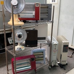 早い者勝ち！どれでも1500円！昭和レトロなオイルヒーター ハロゲンヒーター 電気ストーブの画像