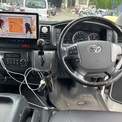 トヨタ　ハイエース　ダークプライム　ディーゼル　車検令和8年4月までの画像