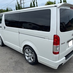 トヨタ　ハイエース　ダークプライム　ディーゼル　車検令和8年4月までの画像