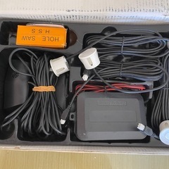 自動車のコーナーセンサー箱は少し弱っていますが中身は新品です。の画像