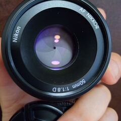 新品同様 Dレンズ　AF NIKKOR 50mm F1.8Dの画像