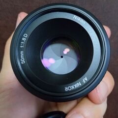 新品同様 Dレンズ　AF NIKKOR 50mm F1.8Dの画像