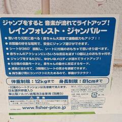 0904-081 FisherPrice　レインフォレスト·ジャンパルー　現状品の画像