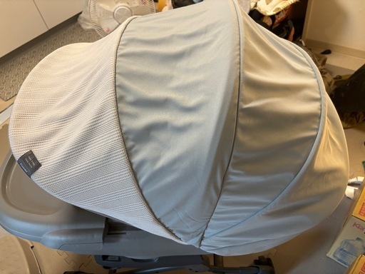 【美品】【海外転勤の為お譲りします】コンビ ネムリラAUTO SWING BEDi LongスリープシェルEG/ミンティブルー