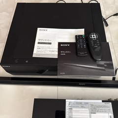 SONY サウンドセット　Blu-ray DVDレコーダーの画像