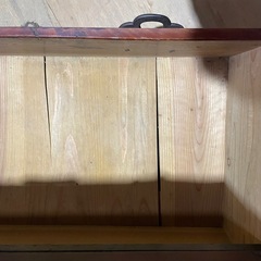 和箪笥 古家具 仙台箪笥 4段6杯 引き出し箪笥 和製アンティーク 昭和レトロ 収納棚 大正ロマン の画像