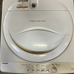 【お持ち帰り限定】☆激安！ 東芝 洗濯機 4.2kg 　商品番号:163の画像