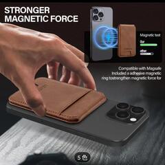 【新品】マグネット カードホルダー megsafe対応の画像
