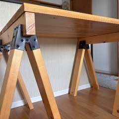 DIYテーブル⭐️食卓テーブル⭐️作業台の画像