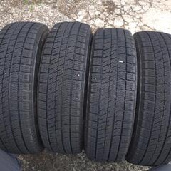 14インチ VRX2 155/65R14 スタッドレスタイヤホイールセットの画像