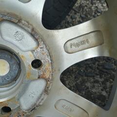 14インチ VRX2 155/65R14 スタッドレスタイヤホイールセットの画像
