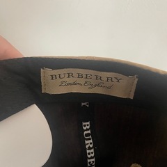 【新品未使用】Burberry バーバリー　キャップ　帽子の画像