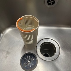(s7458) アズマ ステンレス製 1槽シンク W600D600H800BG100 流し台 厨房 飲食店 店舗用 中古 直接お引き取りも大歓迎 大阪の画像