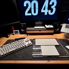 Sikai 2-in-1 スタンド Apple MagicキーボードとApple Magicトラックパッド対応 リストレストの画像