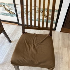 椅子2脚の画像