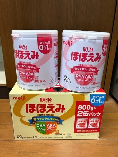 新品　ほほえみ　ミルク　缶　800g 4缶